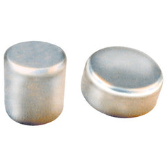 Rare Earth Magnet Material (Nickel) - 1/2″ Diameter Round; 22.4 lbs Holding Capacity - Eagle Tool & Supply