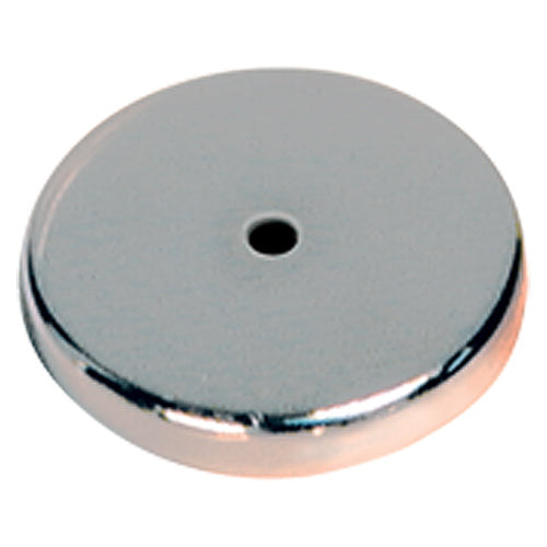 Low Profile Cup Magnet - 3 3/16″ Diameter Round; 47.5 lbs Holding Capacity - Eagle Tool & Supply