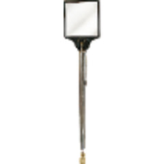 2″ × 2″ Rectangular - Glass-28″ Extended Length - Telescoping Pocket Mirror/Magnet - Eagle Tool & Supply