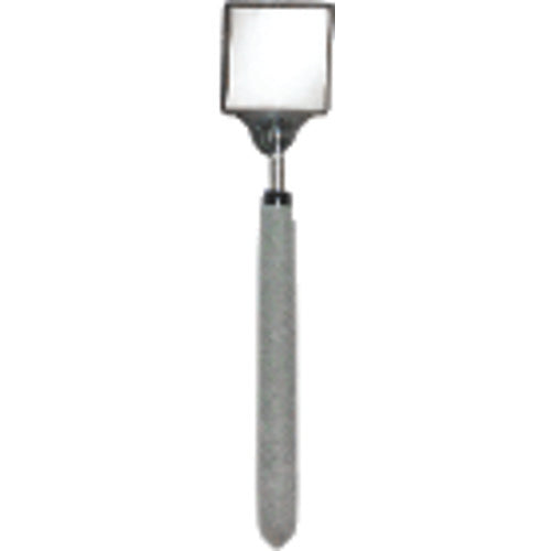 2″ × 2″ Size - Square-29″ Extended Length - Telescoping Pocket Mirror - Eagle Tool & Supply