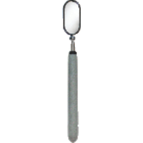 2″ × 1 1/4″ Size - Rectangular-36 1/2″ Extended Length - Telescoping Pocket Mirror - Eagle Tool & Supply
