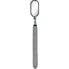 2″ × 1 1/4″ Size - Rectangular-36 1/2″ Extended Length - Telescoping Pocket Mirror - Eagle Tool & Supply