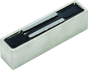 Multi-Purpose Two-Pole Ceramic Magnet - 1-1/4 x 4-1/2'' Bar; 75 lbs Holding Capacity - Eagle Tool & Supply