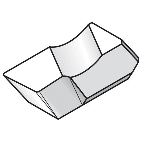 NG1062L TN6025 TOP NOTCH GROOVING INSERT - Eagle Tool & Supply