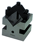 #NVB222I - 2-1/2 x 2 x 2-1/2'' - Single V-Block & Clamp - Eagle Tool & Supply