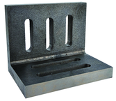 4-1/2 x 3-1/2 x 3" - Machined Open End Slotted Angle Plate - Eagle Tool & Supply