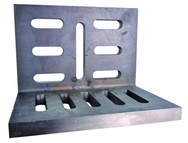 12 x 9 x 8" - Machined Open End Slotted Angle Plate - Eagle Tool & Supply
