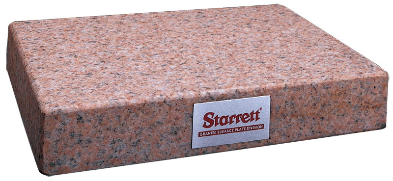 48 x 72" - Grade B 2-Ledge 8'' Thick - Granite Surface Plate - Eagle Tool & Supply