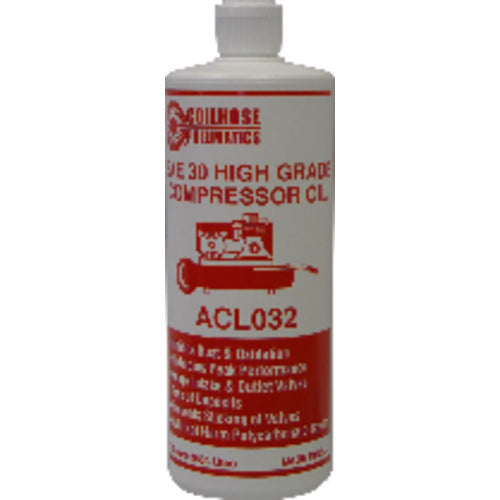 ‎Model ACL032-P12-1 Quart - Air Compressor Oil - Eagle Tool & Supply