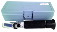 Refractometer with carring case 0-10 Brix Scale; includes case & sampler - Eagle Tool & Supply