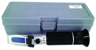 Refractometer with carring case 0-32 Brix Scale; includes case & sampler - Eagle Tool & Supply