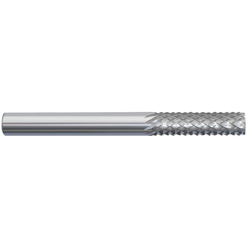 ‎3/32 × 3/8 × 1/8 × 1-1/2 Solid Carbide Router - No End Cut - Eagle Tool & Supply