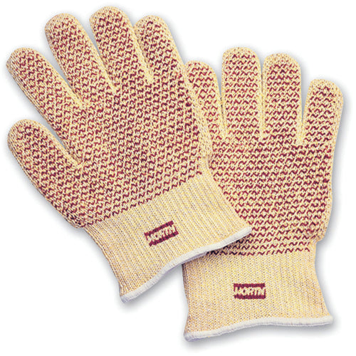 ‎Size Men's Gloves-Grip N Kevlar - ambidextrous - heavy Hot Mill Kevlar blended glove - 7 gauge inner & outer - wide cuff - nitrile "N" coated on bothsides - size: 10XL (Men) - 6 pairs per bag, 12 bags per case. Accepted CFIA. - Eagle Tool & Supply
