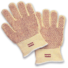 ‎Size Men's Gloves-Grip N Kevlar - ambidextrous - heavy Hot Mill Kevlar blended glove - 7 gauge inner & outer - wide cuff - nitrile "N" coated on bothsides - size: 10XL (Men) - 6 pairs per bag, 12 bags per case. Accepted CFIA. - Eagle Tool & Supply