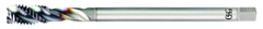 M22X1.5X200 D6 4FL SP FL TAP TICN - Eagle Tool & Supply