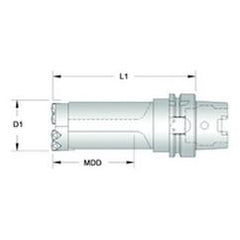 OP1 1LHSK63 Opening Spade Drill - Eagle Tool & Supply
