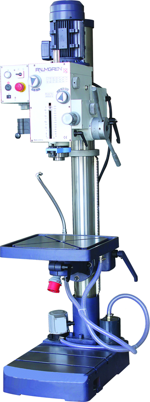 22" Gear Head Drill Press, 2HP, 240V - Eagle Tool & Supply