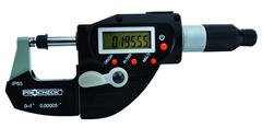 IP65 Ram-Mike Absolute High Speed Micrometer - 0-1"/25.4mm Range - . 00005"/.001mm Resolution - Output L5 Connector - Eagle Tool & Supply