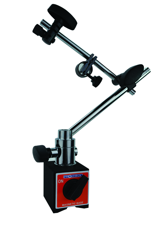 Magnetic Base - With Universal Articulating Arm - Eagle Tool & Supply