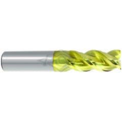 5/8 x 5/8 x 1-1/4 x 3-1/2 3 Flute Carbide End Mill-DLC - Eagle Tool & Supply