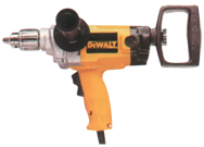 #DW130V - 9.0 No Load Amps - 0 - 550 RPM - 1/2'' Keyed Chuck - D-Handle Reversing Drill - Eagle Tool & Supply