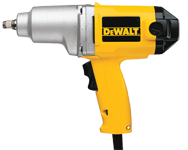 #DW293 - 1/2'' Drive - 2;700 Impacts per Minute - Corded Impact Wrench - Eagle Tool & Supply