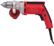 #0202-20 - 7.0 No Load Amps - 0 - 1200 RPM - 3/8'' Keyless Chuck - Corded Reversing Drill - Eagle Tool & Supply