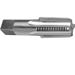 ‎1/2-14 NPT 4FL 1-N TREAT 0-2 DEG NEG RAKE GRD THD BOTTOM CI TAPER PIPE TAPS - Exact Industrial Supply
