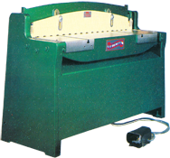 Hydraulic Sheet Metal Shear - #NH3612; 12 Gauge Capacity (Mild Steel); 3HP Motor - Eagle Tool & Supply