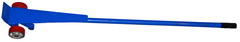 7' Steel Handle Prylever Bar - Usable nose plate 6"W x 3"L - Powder coat blue finish - Capacity 5,000 lbs - Eagle Tool & Supply