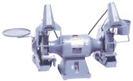 Bench Grinder-Deluxe - #1022WD; 10 x 1 x 7/8'' Wheel Size; 1HP; 1PH; 115/230V Motor - Eagle Tool & Supply