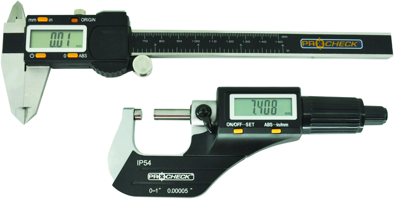 Digital Machinist Kit 0-6" Caliper with 0-1" IP40 Micrometer - Eagle Tool & Supply