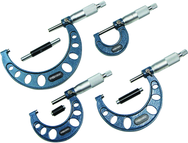 0-4" .0001" Outside Micrometer Set - Eagle Tool & Supply