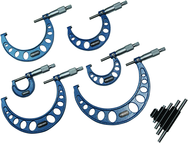 0-6" .0001" Outside Micrometer Set - Eagle Tool & Supply