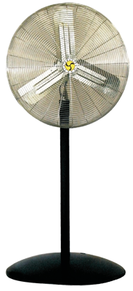 30" Adjustable Pedestal Commercial Fan - Eagle Tool & Supply