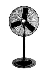 30" Pedestal Fan; 3-speed; 1/4 HP; 120V - Eagle Tool & Supply