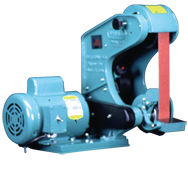 Belt Grinder - #482MC100A; 2 x 48'' Belt; 1HP; 1PH; 230V Motor - Eagle Tool & Supply