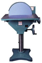 Heavy Duty Disc Sander-With Forward/Rev and NO Magnetic Starter - Model #22100 - 20'' Disc - 3HP; 3PH; 230V Motor - Eagle Tool & Supply