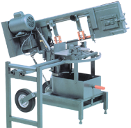 Horizontal Mitre Bandsaw - #1500; 7 x 11'' Capacity; 3/4HP; 1PH; 110V Motor - Eagle Tool & Supply