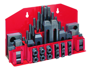 CK-58, Clamping Kit 52-pc with Tray foræ 3/4" T-slot - Eagle Tool & Supply