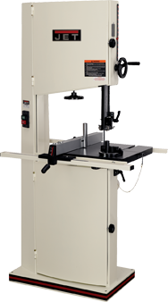 Woodworking Vertical Bandsaw-With Closed Base - #JWBS-14CS; 3/4HP; 1PH; 115/230V Motor - Eagle Tool & Supply