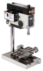 Mill Drill - 1JT Spindle - 3-1/2 x 8'' Table Size - 1/5HP; 1PH; 110V Motor - Eagle Tool & Supply