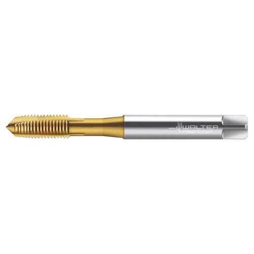 M4x0.7 6H 3 Flute HSS TiN Spiral Point Tap - Eagle Tool & Supply