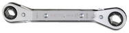 Proto® Offset Double Box Reversible Ratcheting Wrench 1/2" x 9/16" - 6 Point - Eagle Tool & Supply