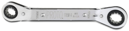 Proto® Offset Double Box Reversible Ratcheting Wrench 15 x 17 mm - 12 Point - Eagle Tool & Supply