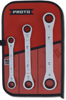 Proto® 3 Piece Ratcheting Box Wrench Set - 12 Point - Eagle Tool & Supply