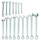 Proto® 16 Piece Satin Combination Wrench Set - 12 Point - Eagle Tool & Supply