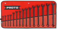 Proto® 15 Piece Black Oxide Metric Combination ASD Wrench Set - 12 Point - Eagle Tool & Supply