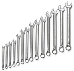 Proto® 14 Piece Full Polish Antislip Metric Combination Wrench Set - 12 Point - Eagle Tool & Supply