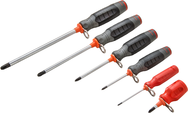 Proto® Tether-Ready 6 Piece Duratek Phillips Screwdriver Set - Eagle Tool & Supply